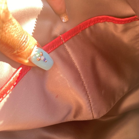 Cole Haan Rounded Hobo Caribbean, Leather, Red - Picture 11 of 16